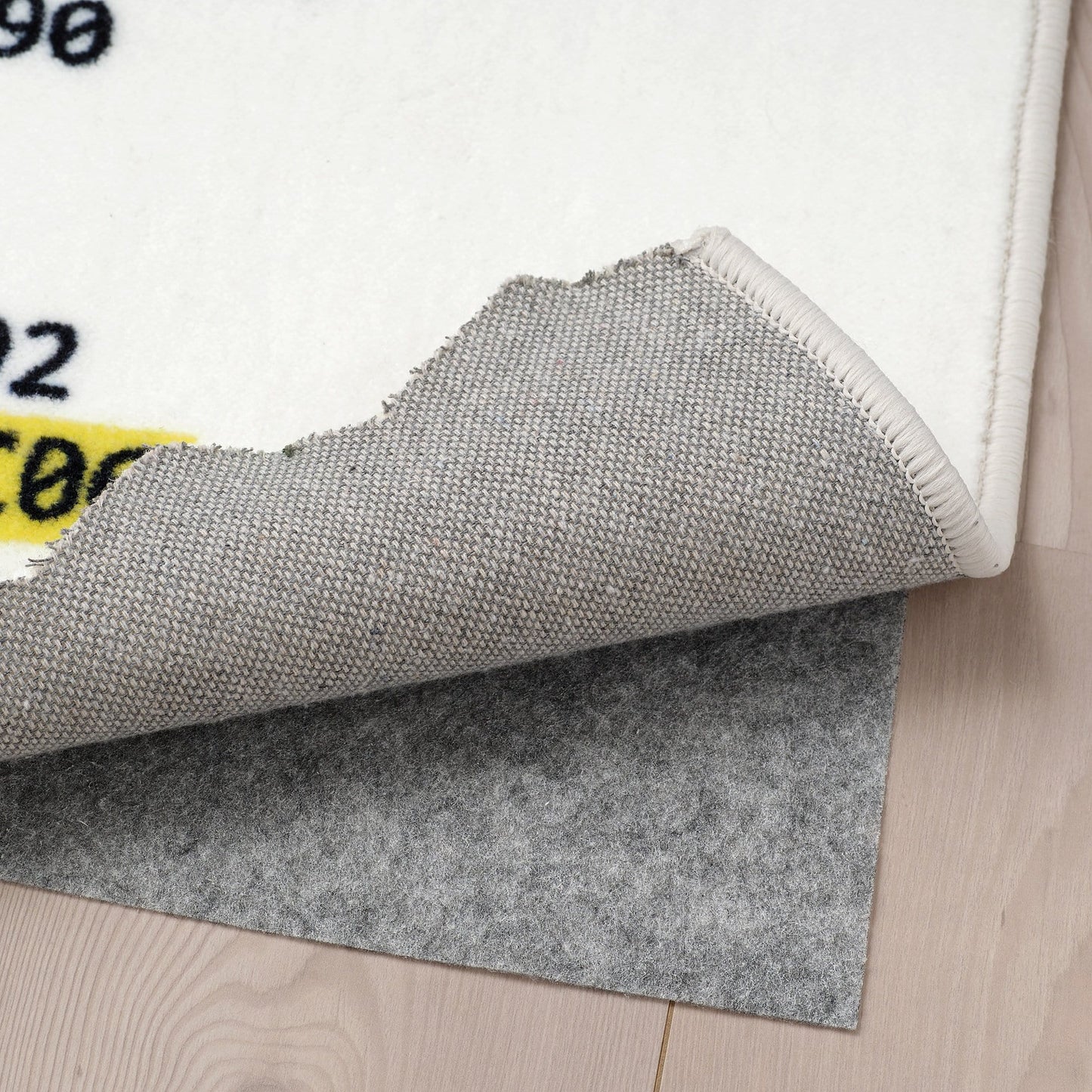 Virgil Abloh x IKEA MARKERAD "RECIEPT" Rug White/Black - Kick Game