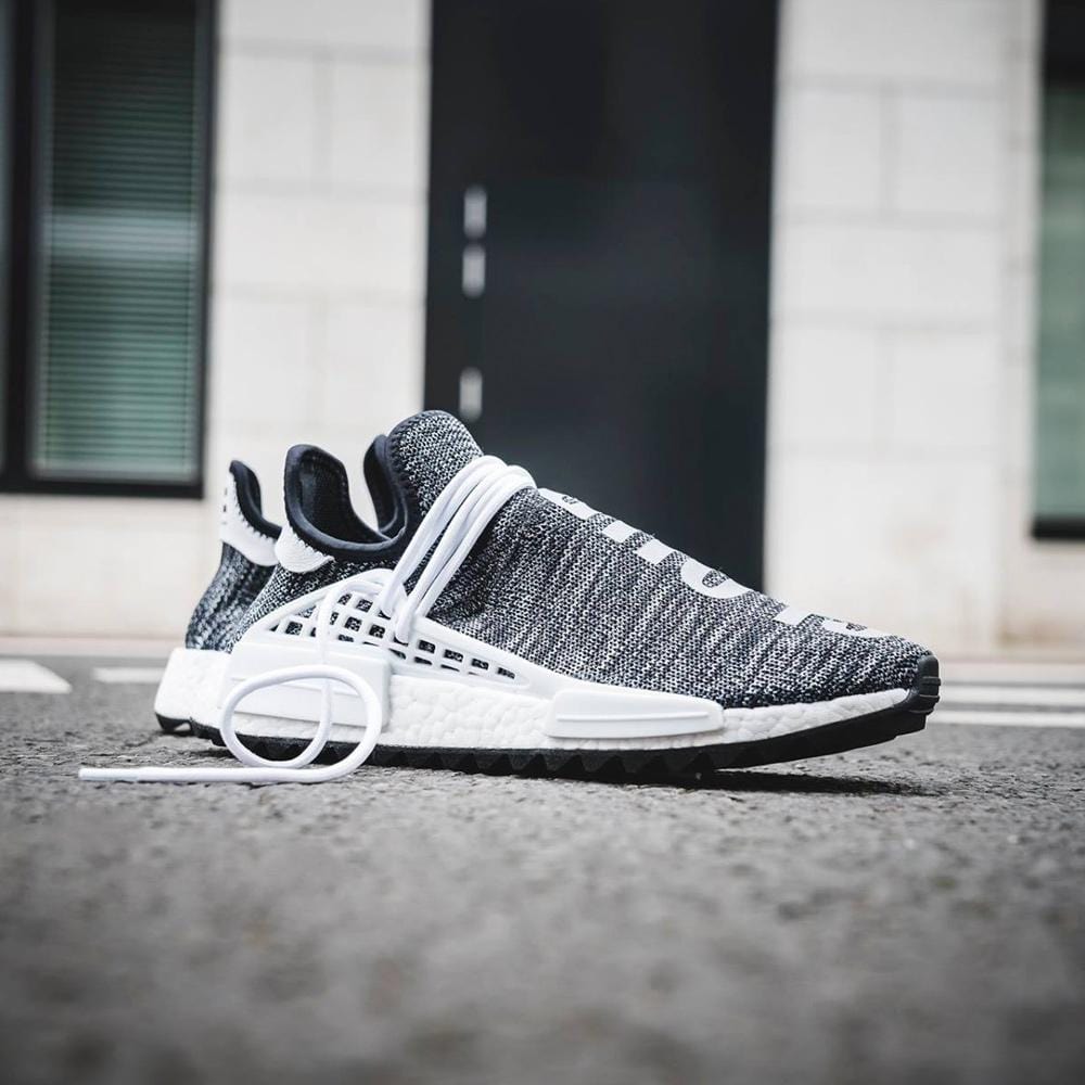 Pharrell Williams x adidas NMD Human Race Trail Core Black-White - Kick Game