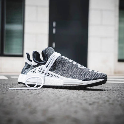 Pharrell Williams x adidas NMD Human Race Trail Core Black-White - Kick Game