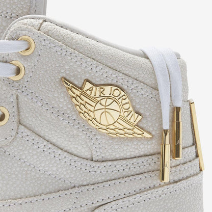 Air Jordan 1 Retro High Pinnacle White Metallic Gold - Kick Game