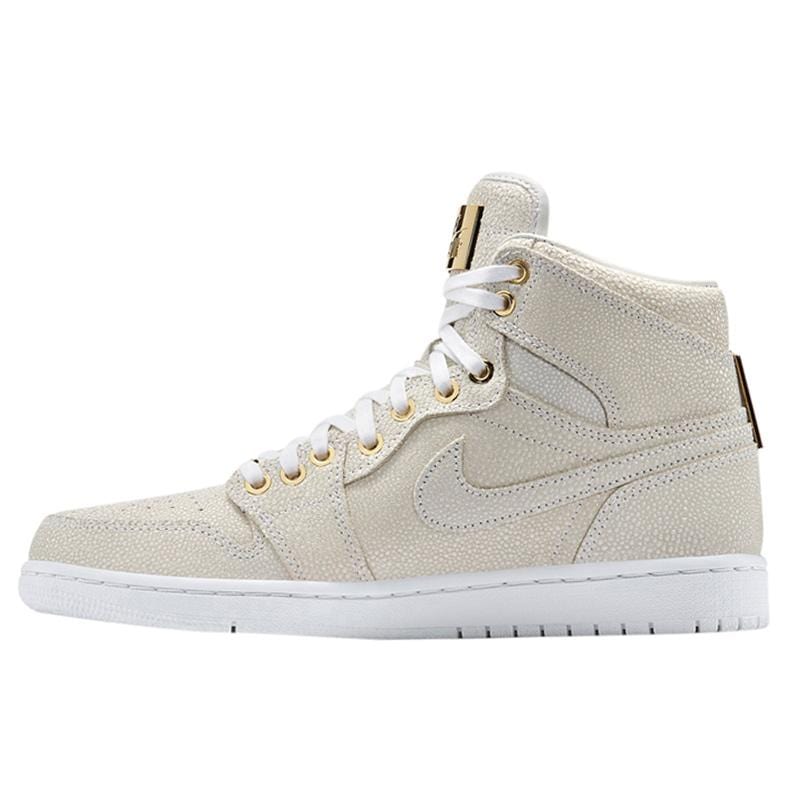 Air Jordan 1 Retro High Pinnacle White Metallic Gold - Kick Game