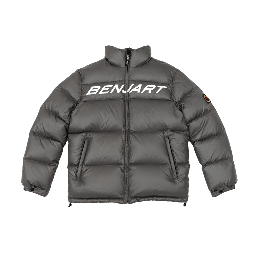 Benjart Racer Puffer 'Grey' - UrlfreezeShops