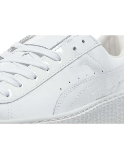 Fenty x Wmns Patent Leather Creepers 'Glossy White' - Kick Game