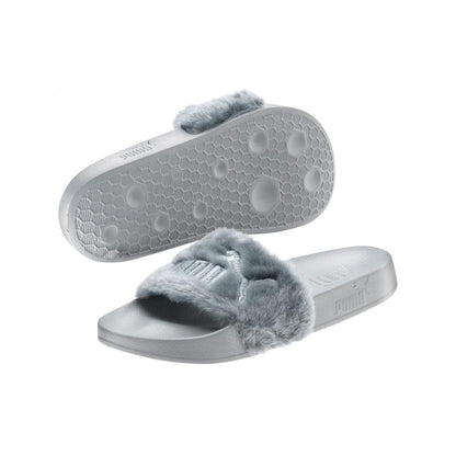 Puma Leadcat Fenty Fur Slide Quarry by Rihanna - Kick Game