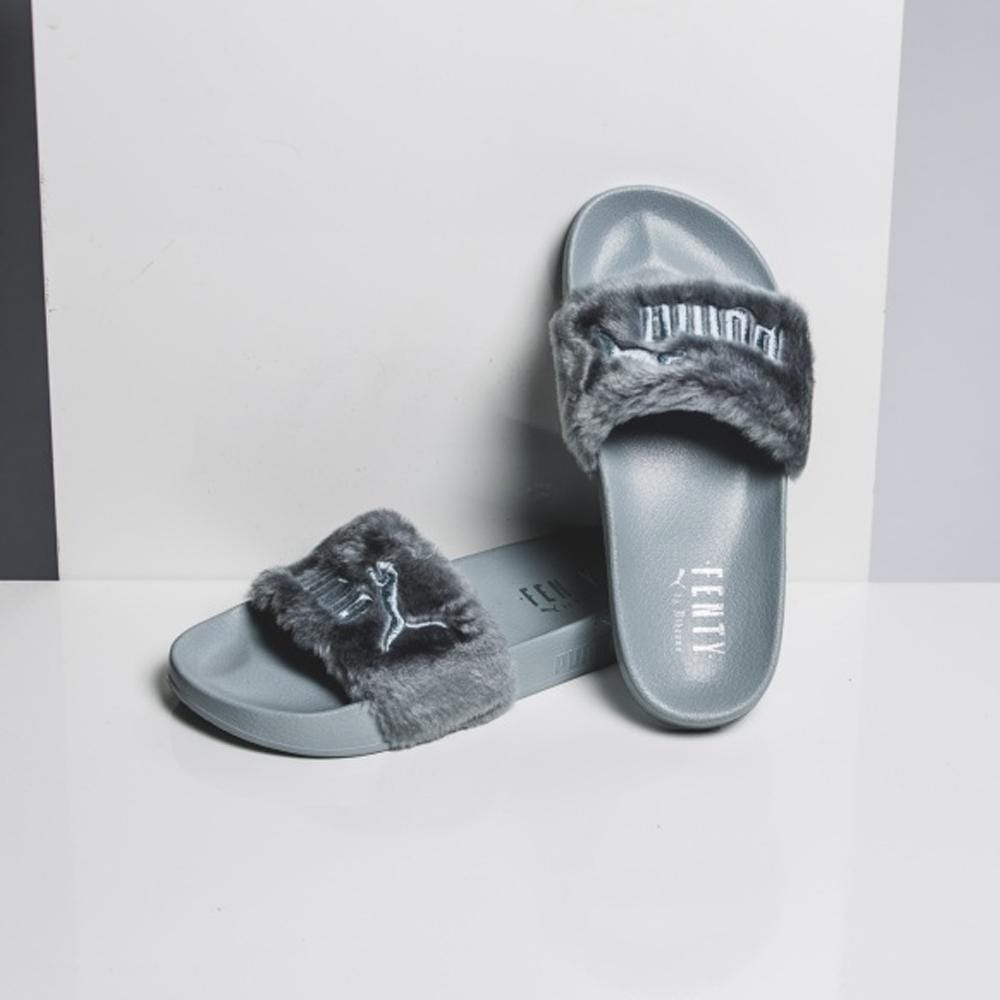 Puma Leadcat Fenty Fur Slide Quarry by Rihanna - Kick Game
