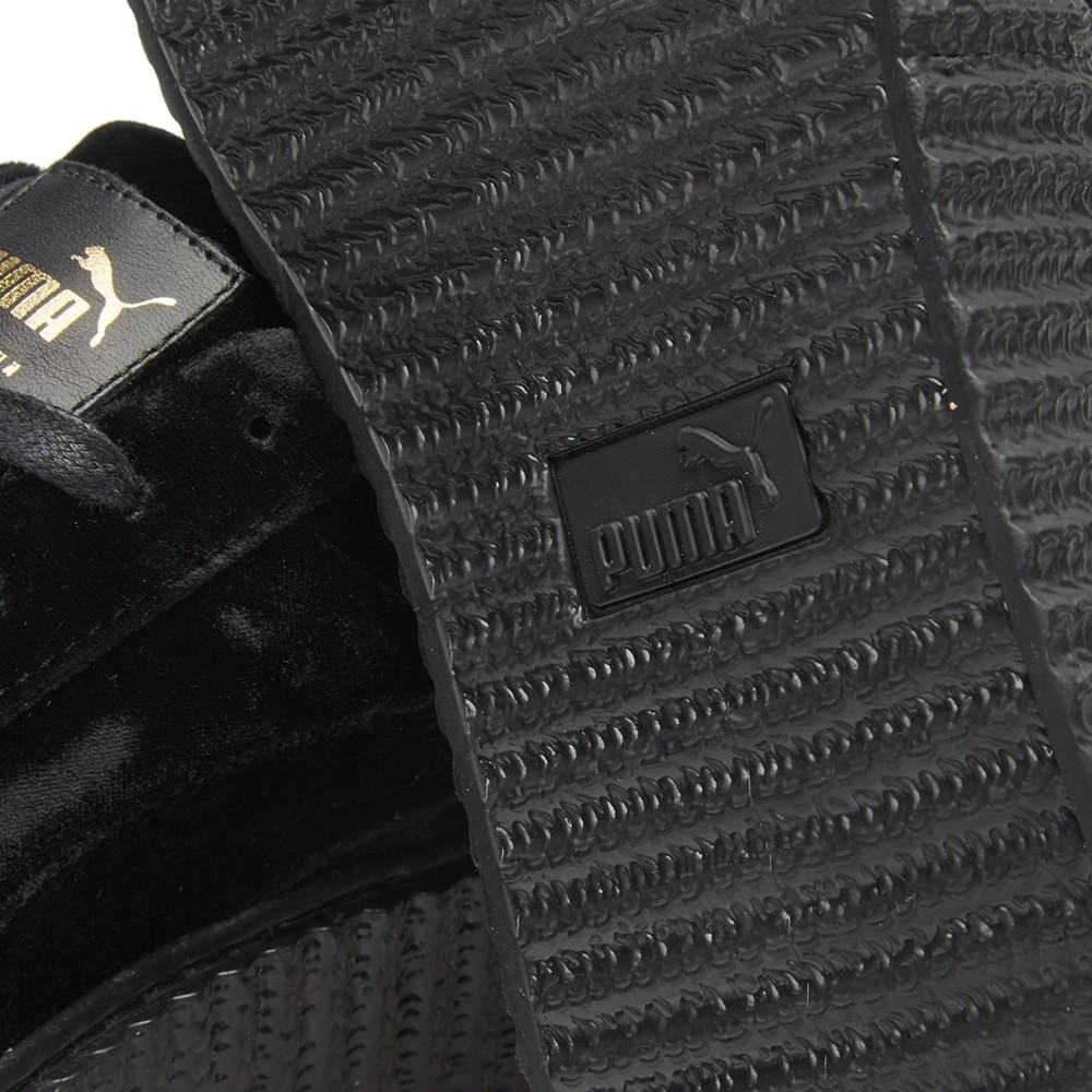 PUMA X FENTY CREEPER VELVET Black - Kick Game