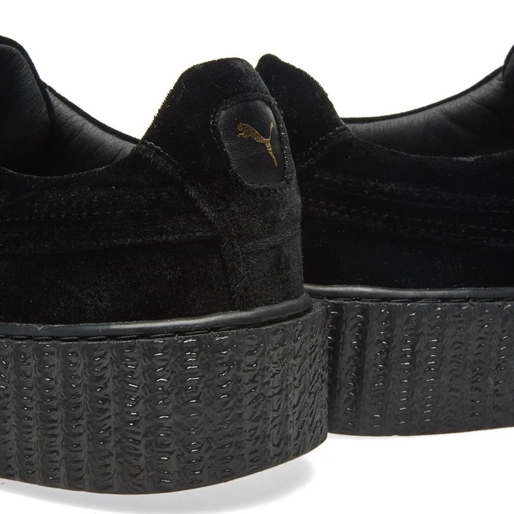 PUMA X FENTY CREEPER VELVET Black - Kick Game