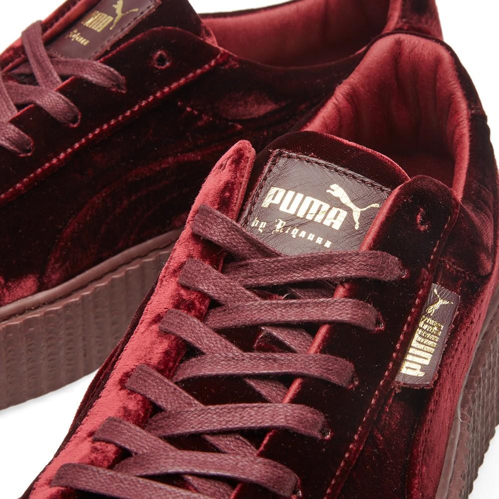 Fenty x Wmns Velvet Creeper 'Burgundy' - Kick Game