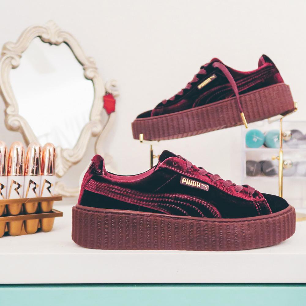 Fenty x Wmns Velvet Creeper 'Burgundy' - Kick Game