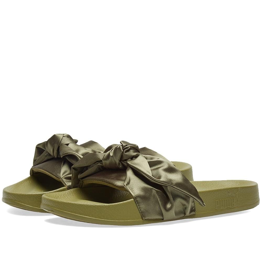 Puma x Fenty by Rihanna Bow Slide "Olive Branch" - Kick Game