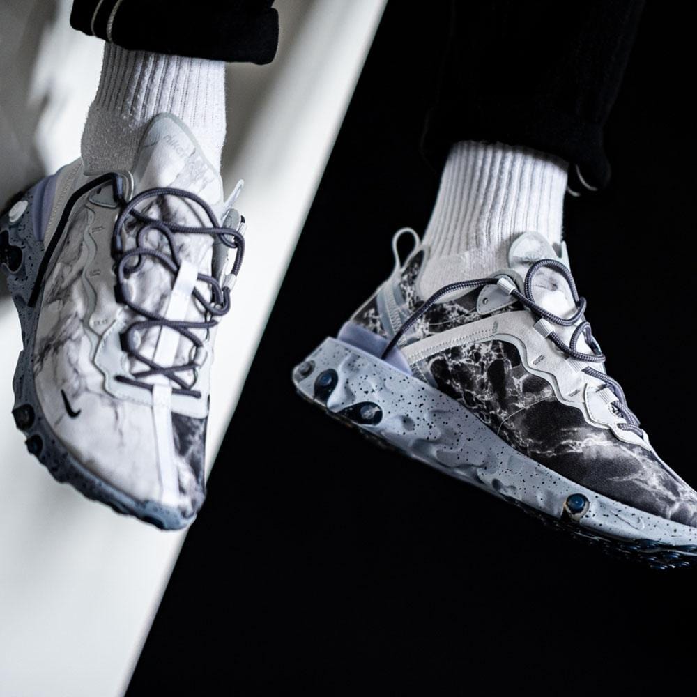 Kendrick Lamar x React Element 55 'Pure Platinum' - Kick Game