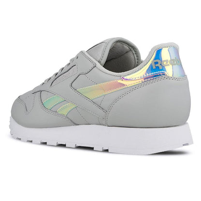 Reebok Classic Leather Iridescent Skull Grey-White - Kick Game