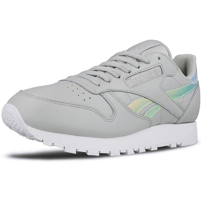Reebok Classic Leather Iridescent Skull Grey-White - Kick Game
