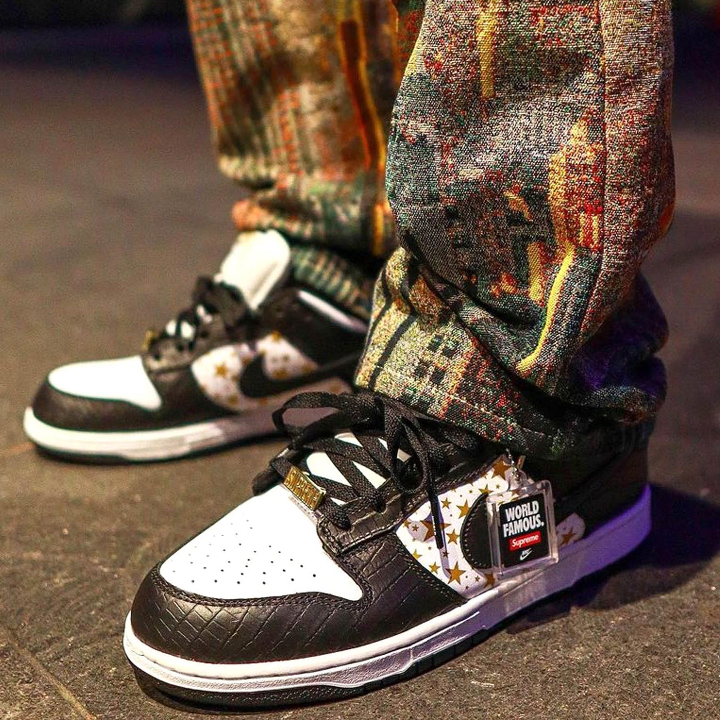 Supreme x Nike Dunk Low OG SB QS 'Black' - Kick Game