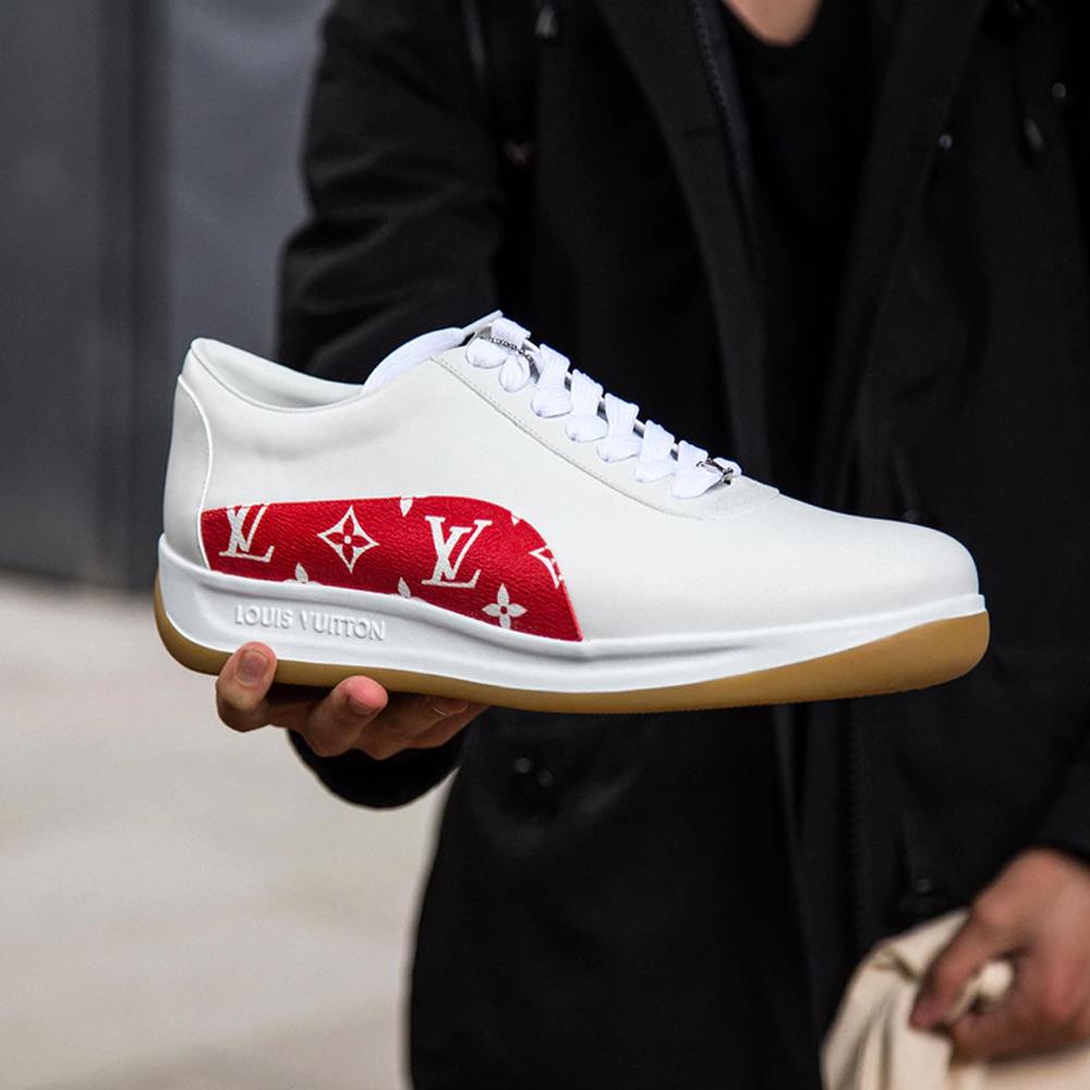 Supreme x Louis Vuitton Sport White Monogram - Kick Game