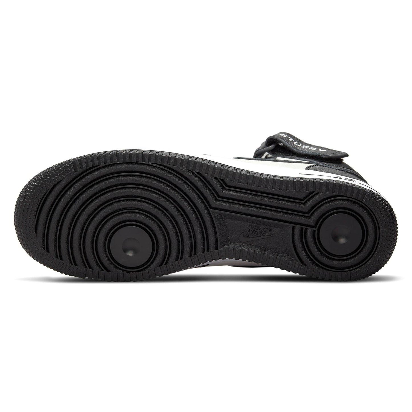 Stussy x Nike Air Force 1 Mid 'Black White' - Kick Game