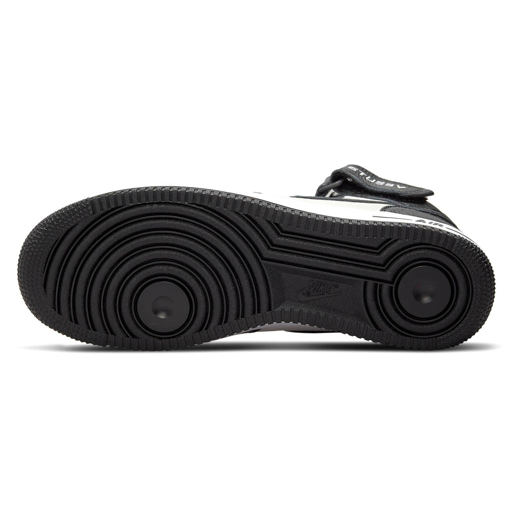 Stussy x Nike Air Force 1 Mid 'Black White' - Kick Game