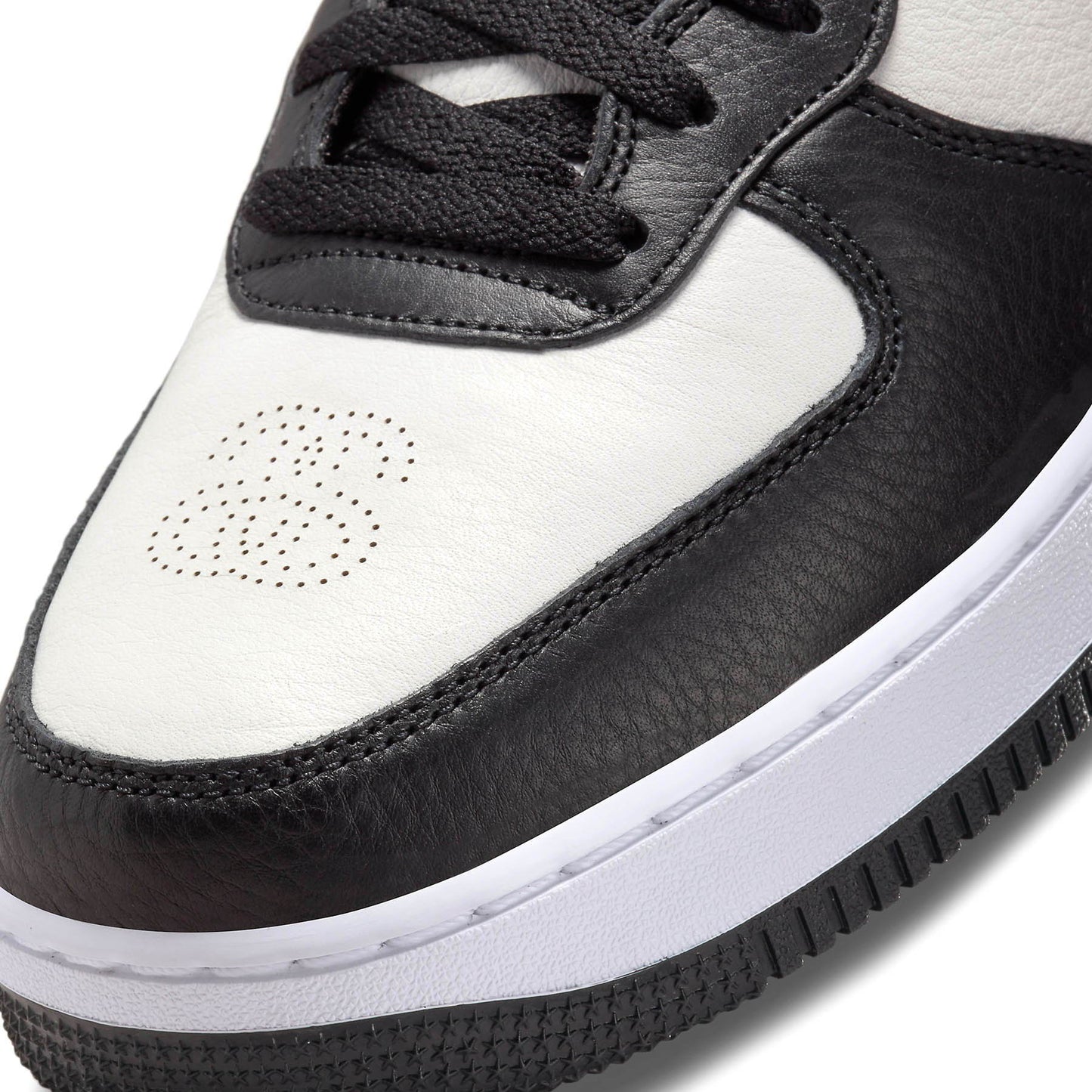 Stussy x Nike Air Force 1 Mid 'Black White' - Kick Game