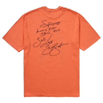 Supreme Buju Banton Tee Neon Orange - Kick Game