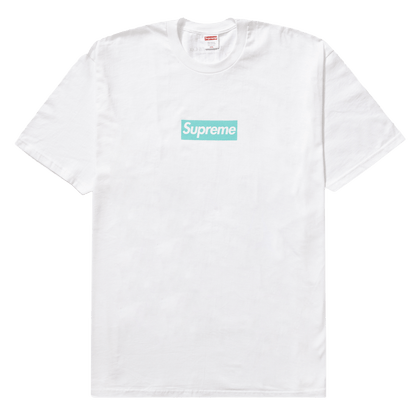 Supreme Tiffany & Co. Box Logo Tee 'White' - Kick Game