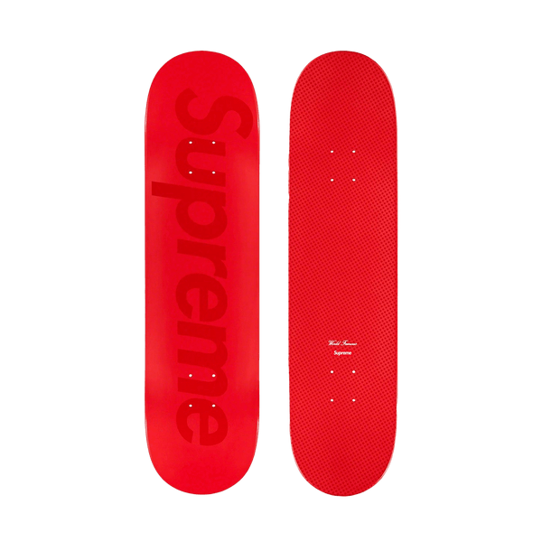 Supreme Tonal Box Logo Skateboard 'Red' — Kick Game