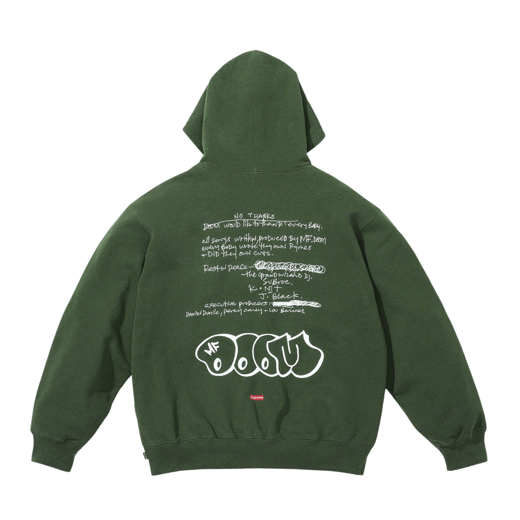 Green sales hoodie supreme