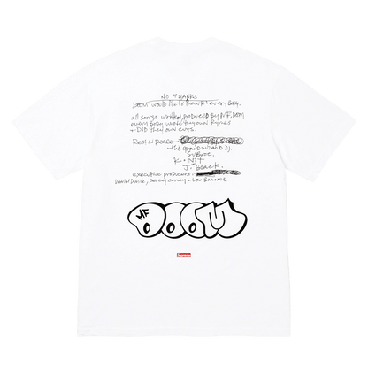Supreme x MF DOOM tee 'White' - Kick Game