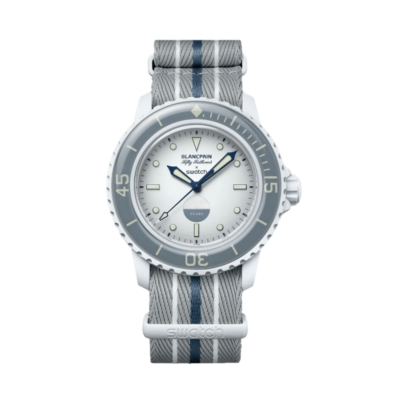 Swatch X Blancpain Bioceramic Scuba Fifty Fathmos Arctictic Ocean - Kick Game