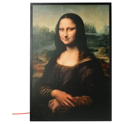 Virgil Abloh x IKEA MARKERAD "MONA LISA" Backlit Artwork Multicolor - Kick Game