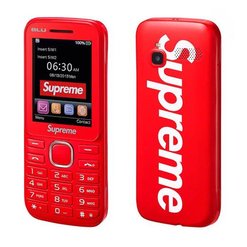 Supreme BLU Burner Mobile Phone Red (FW19) - Kick Game