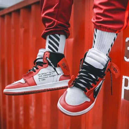 Off-White x Nike Air Jordan 1 Chicago - Kick Game
