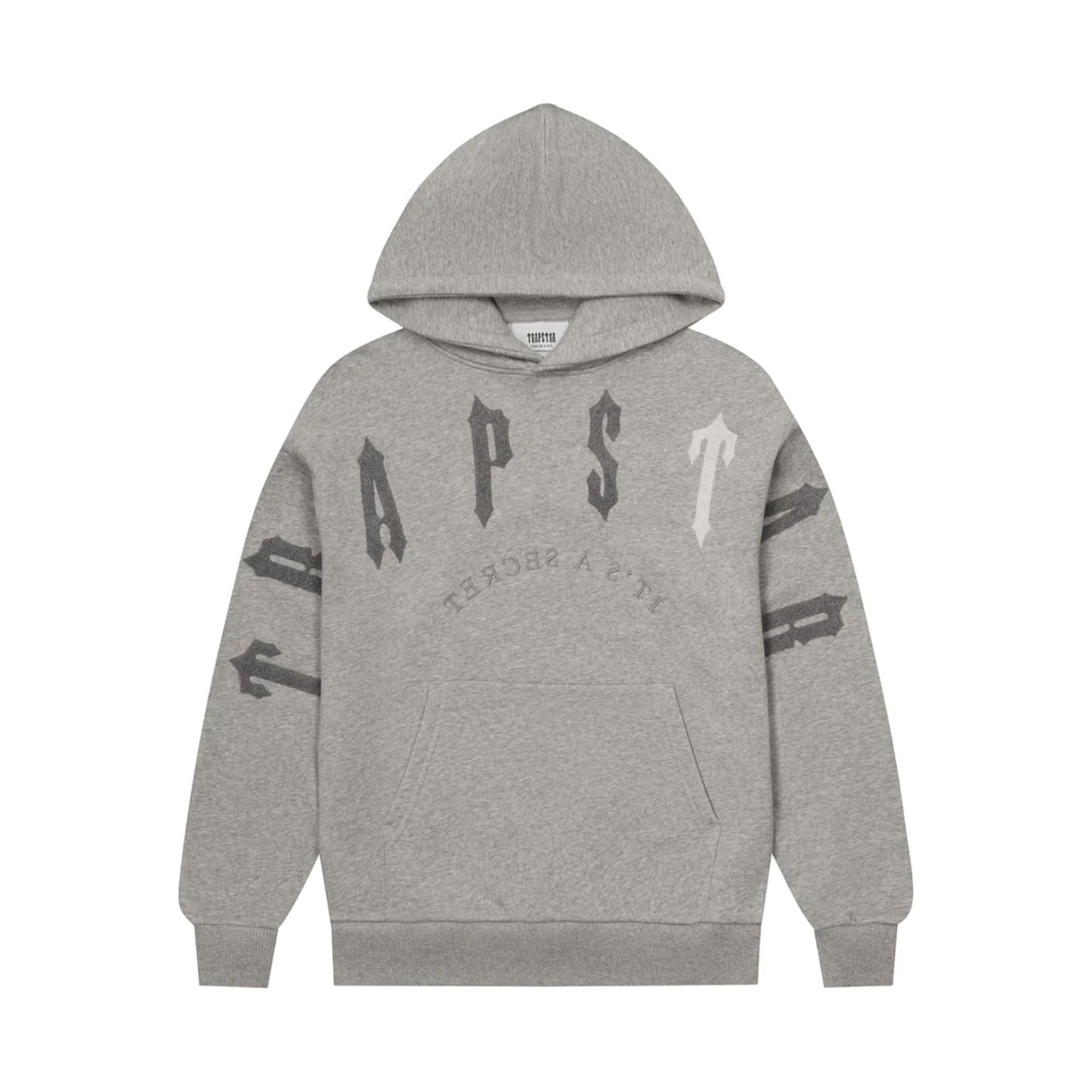 Trapstar Irongate Arch Chenille 2.0 Tracksuit - Grey - Kick Game