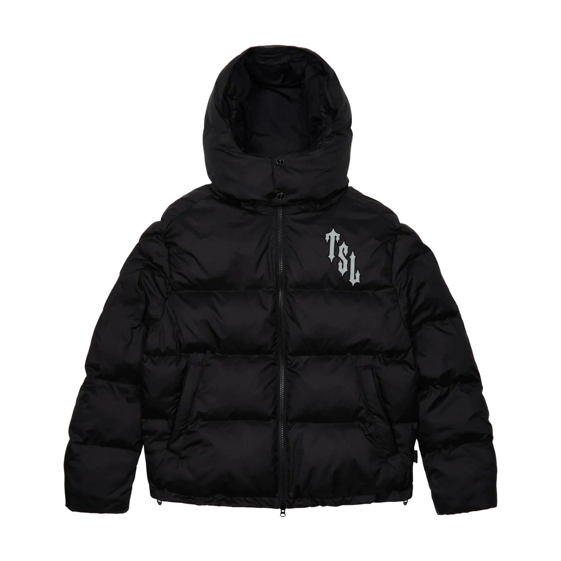 Trapstar Shooters Hooded Puffer Jacket - Black/Reflective - Kick Game
