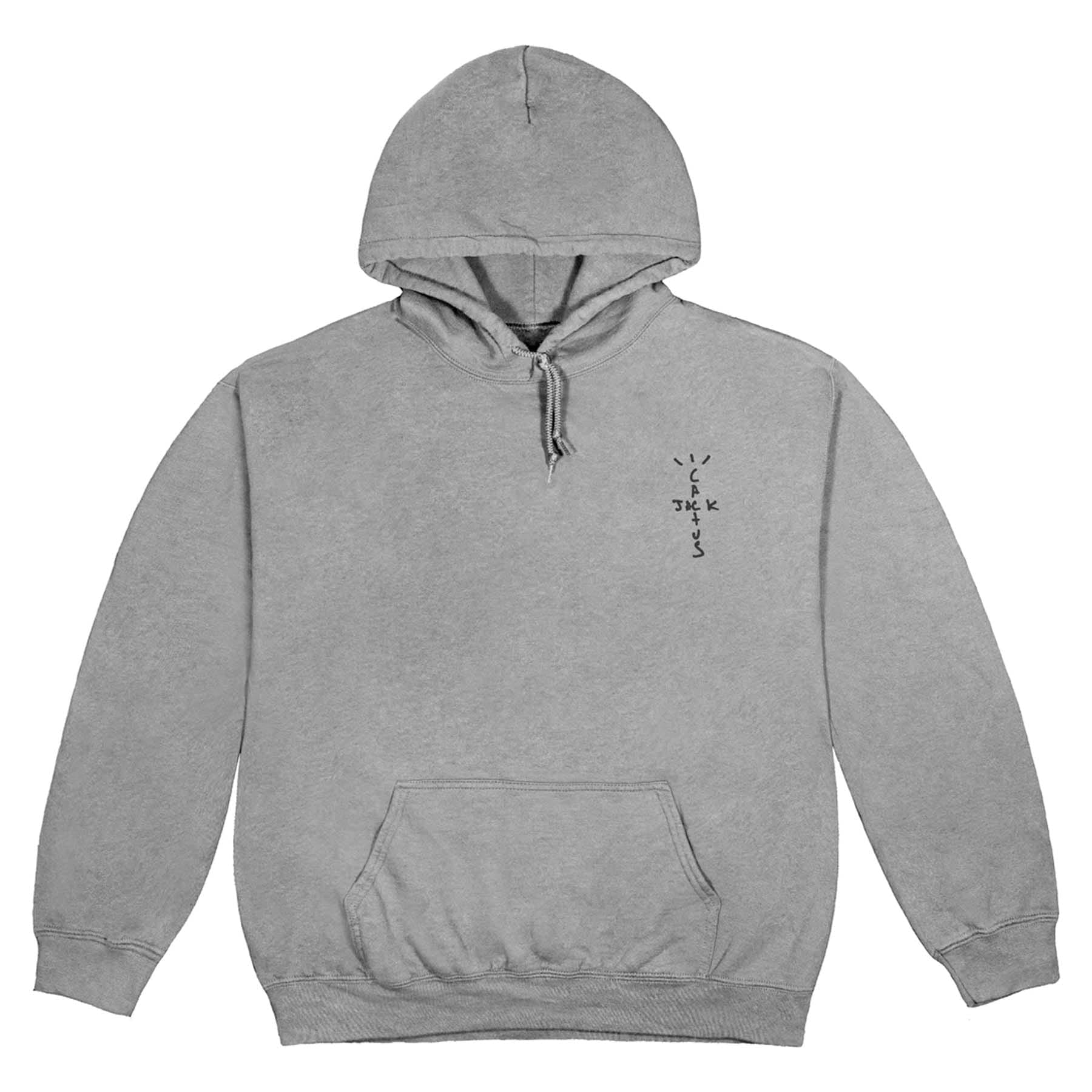 Travis Scott CJ Astro Hoodie Washed Grey - Kick Game