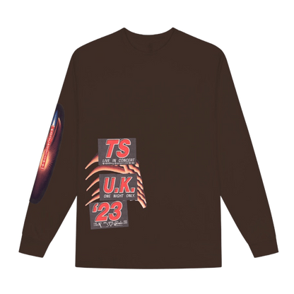 Travis Scott Summer Run 2023 Long Sleeve Tee - Brown (London) - Kick Game