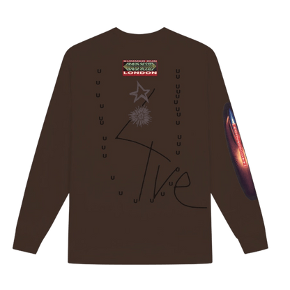 Travis Scott Summer Run 2023 Long Sleeve Tee - Brown (London) - Kick Game
