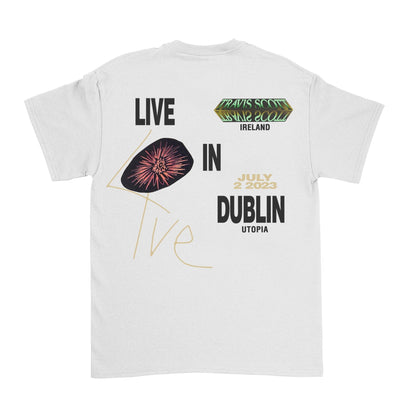 Travis Scott Summer Run 2023 Tee- White (Dublin) - Kick Game
