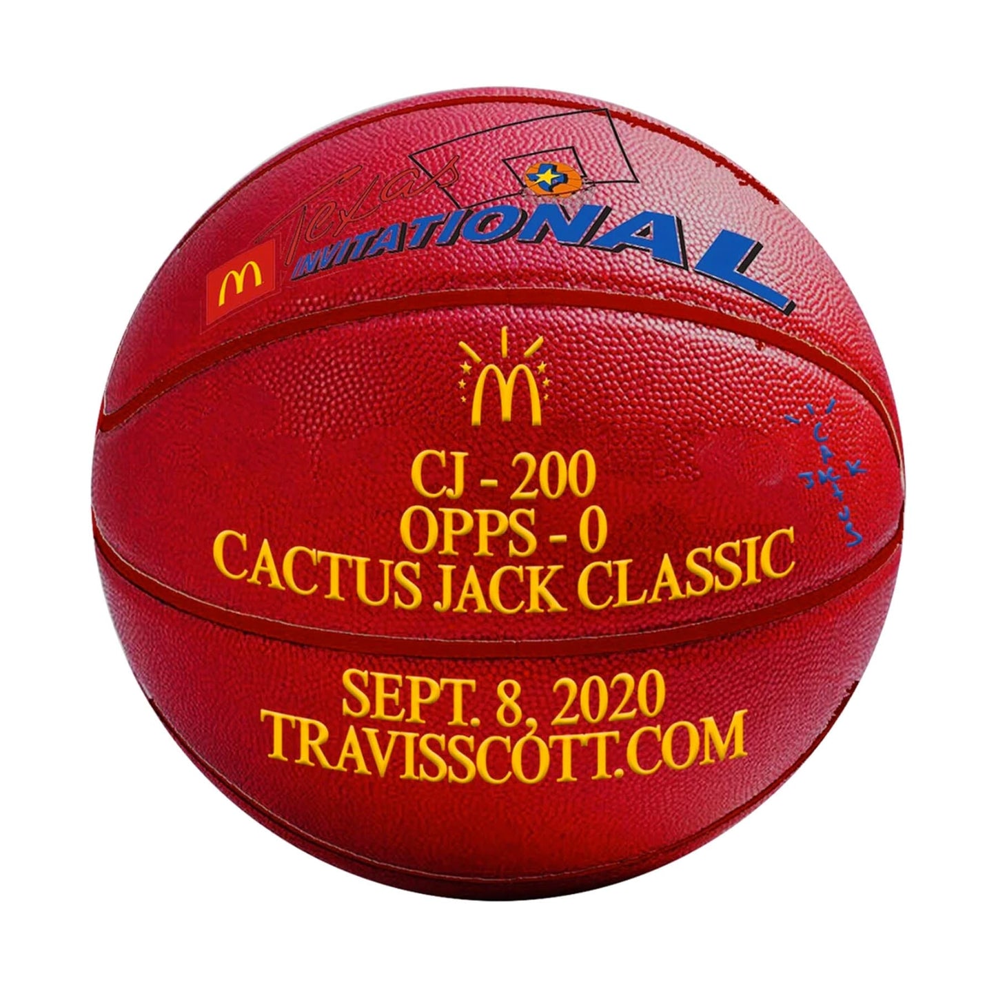 Travis Scott x McDonalds All American 92' Basketball - Kick Game