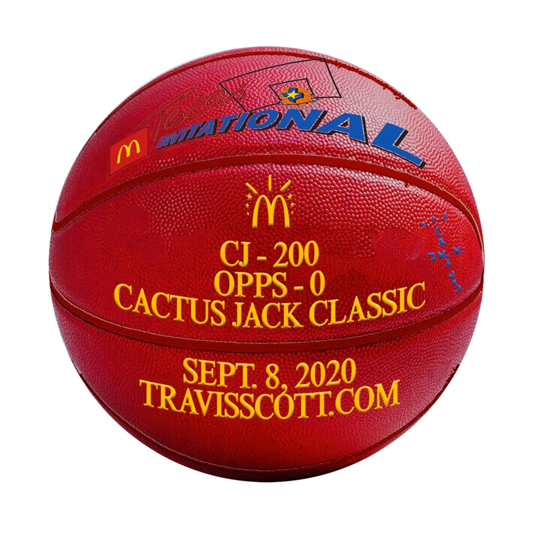 Travis Scott x McDonalds All American 92' Basketball - Kick Game