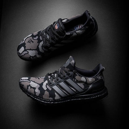 BAPE x adidas Ultra Boost Black Camo - Kick Game