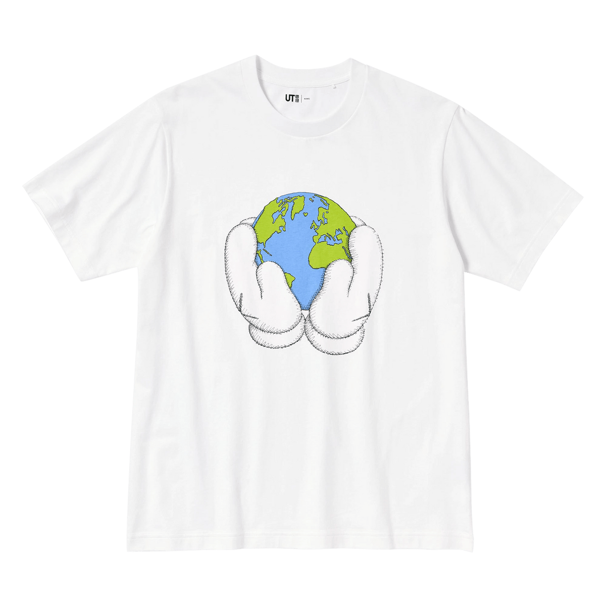 Copy of KAWS x UNIQLO Peace For All Tee White - Kick Game