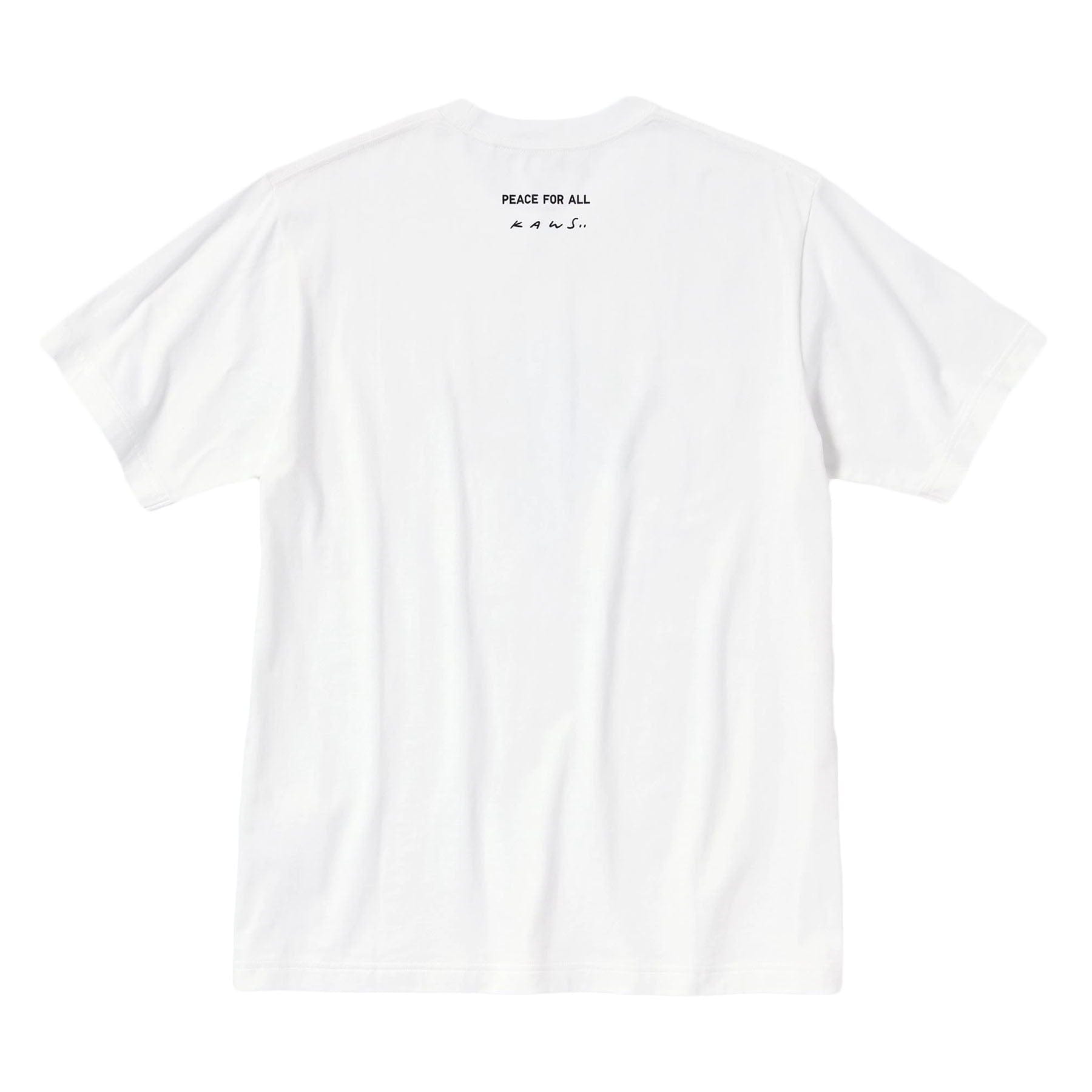 Copy of KAWS x UNIQLO Peace For All Tee White - Kick Game