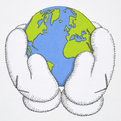 Copy of KAWS x UNIQLO Peace For All Tee White - Kick Game