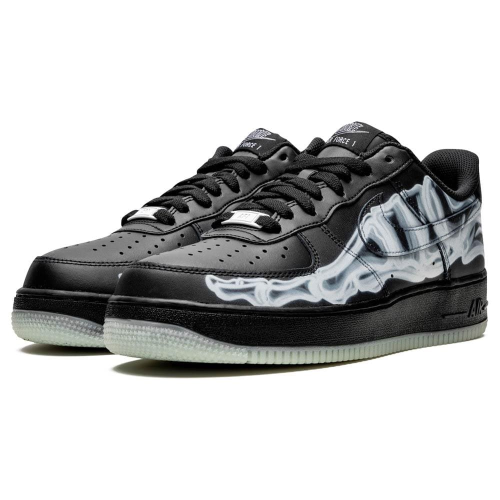 Nike Air Force 1 '07 QS 'Black Skeleton' - Kick Game