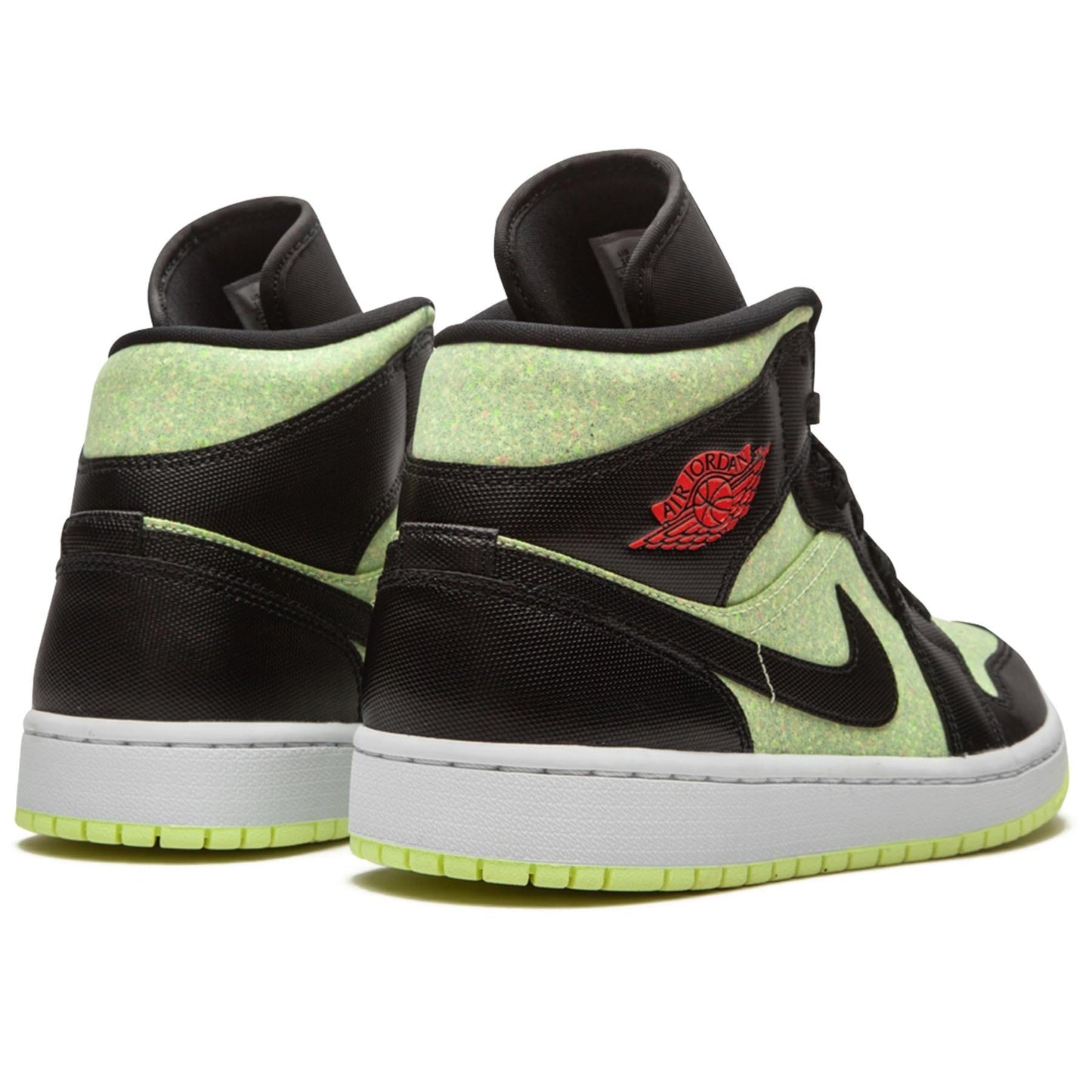 Air Jordan 1 Wmns Mid SE 'Black Barely Volt' - Kick Game
